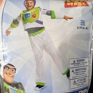 Buzz lightyear Kids Costume - White and Green